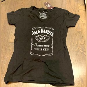 NWT Jack Daniels whiskey black t-shirt S